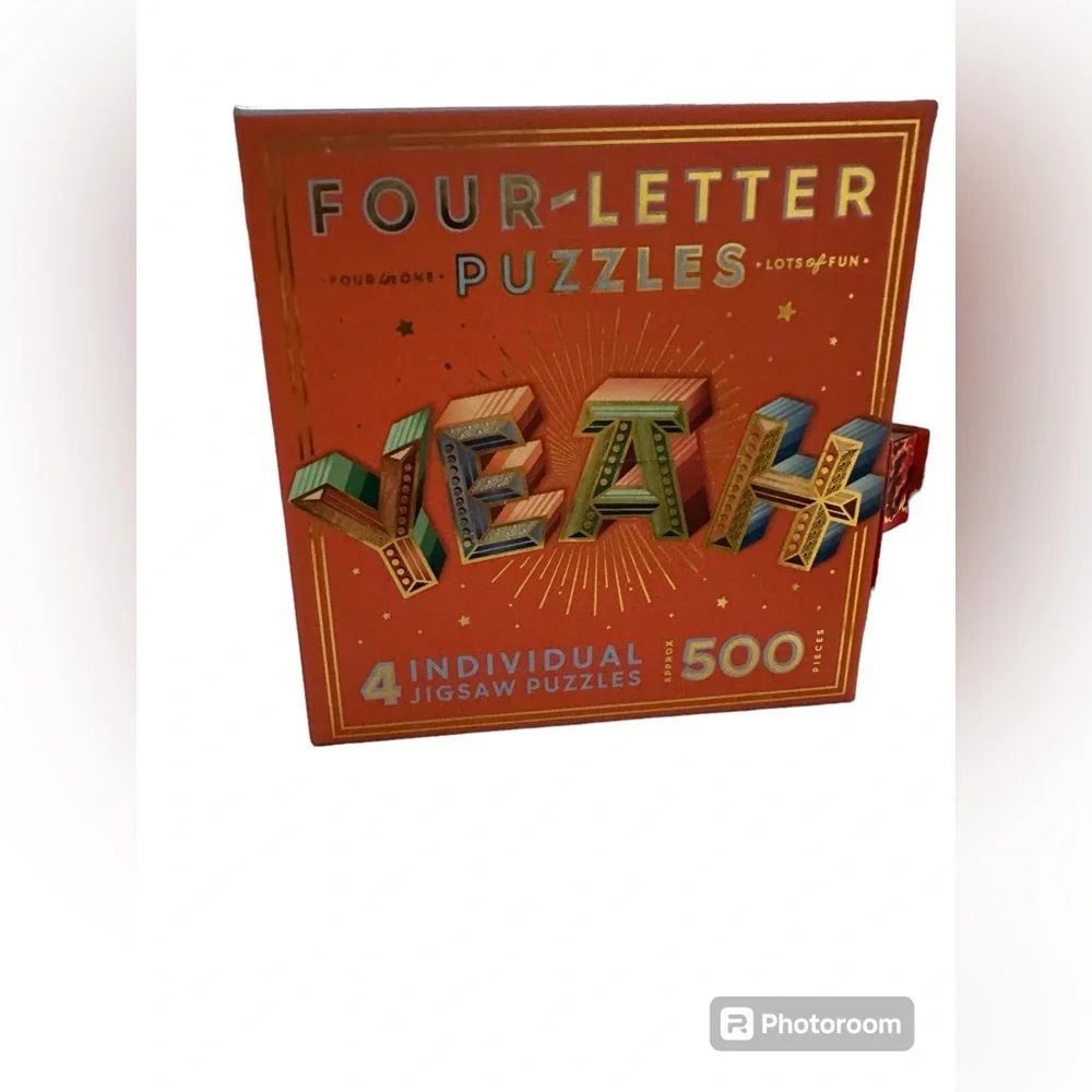 Four Letter Puzzle- Spells Yeah| 500 pieces
